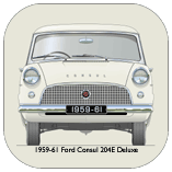 Ford Consul 204E Deluxe 1959-61 Coaster 1